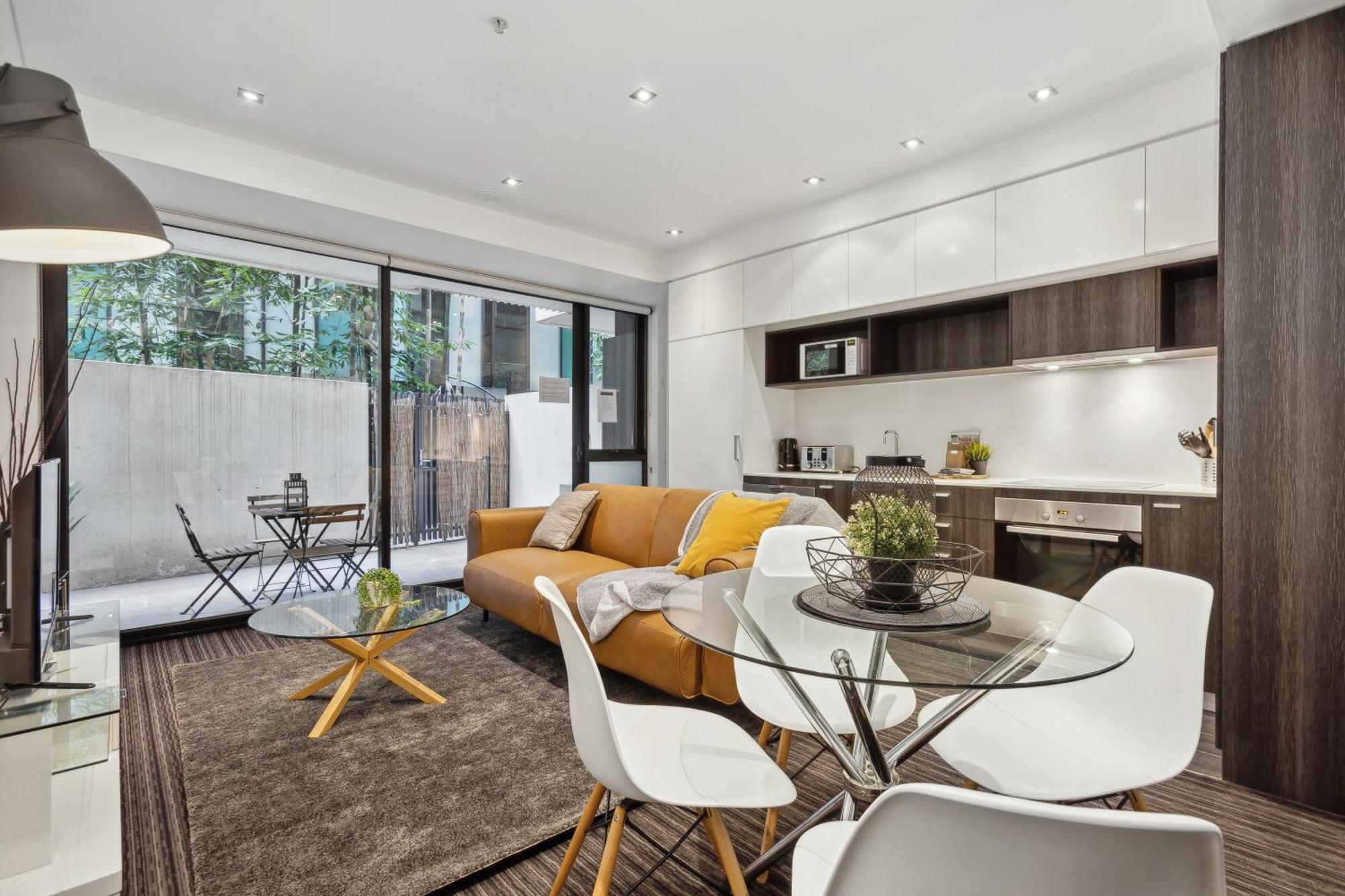Complete Host Halo Apartments Melbourne Quarto foto