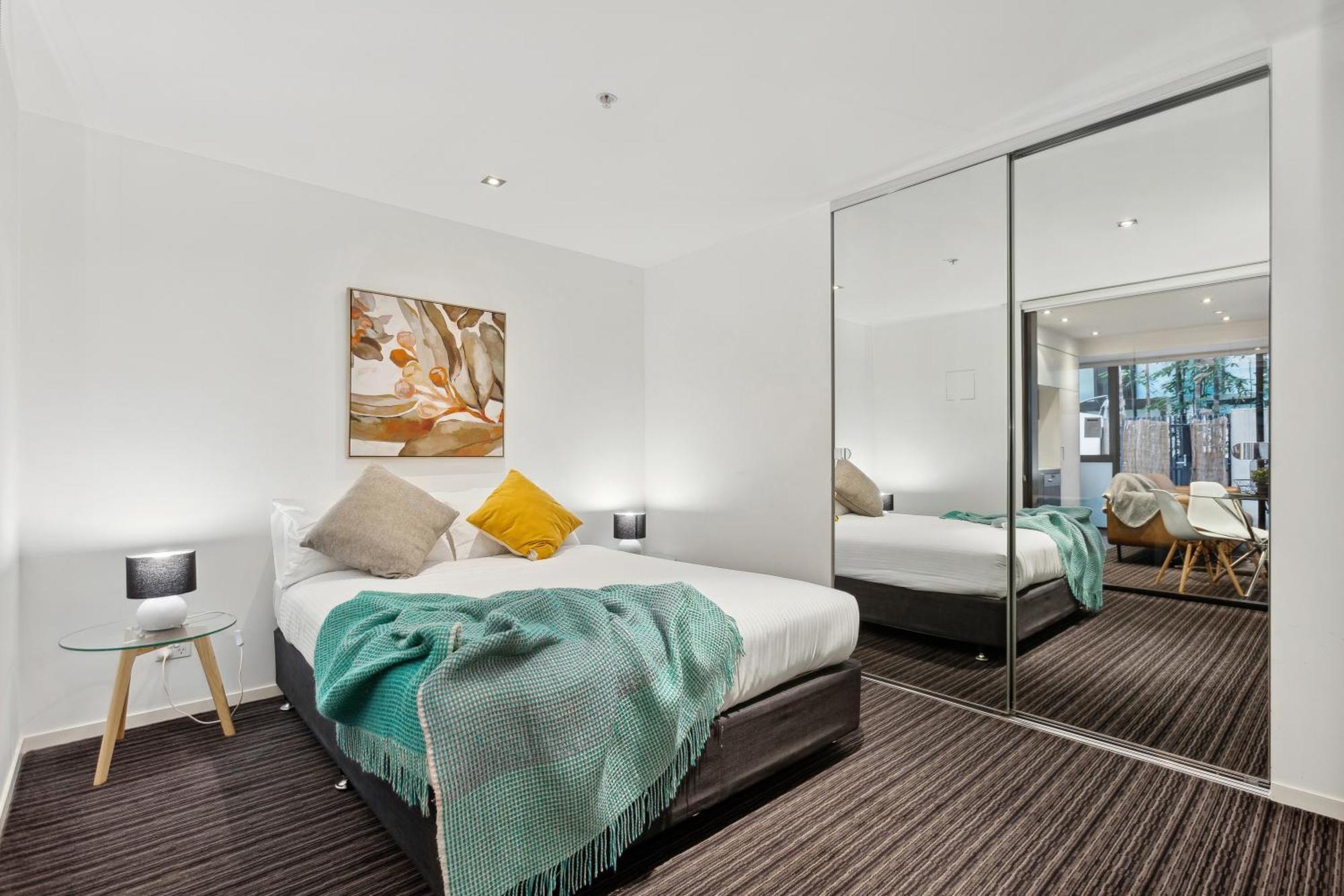 Complete Host Halo Apartments Melbourne Quarto foto